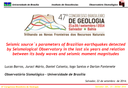 - 47&ordm; Congresso Brasileiro de Geologia