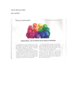 Veículo: Revista da Abifa Data: set/2014