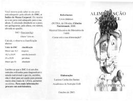 Voc&ecirc; mesmo pode saber se seu peso