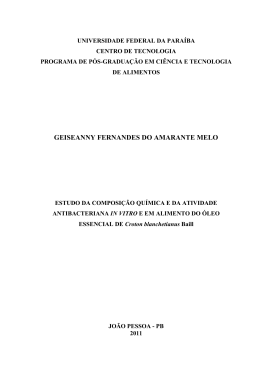 geiseanny fernandes do amarante melo - UFPB