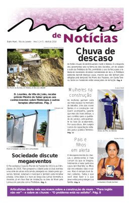 Chuva de descaso - Redes de desenvolvimento da Mar&eacute;