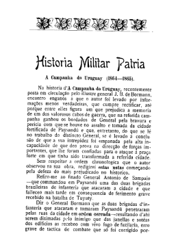 Hist&oacute;ria Militar P&aacute;tria