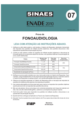 Prova - Inep