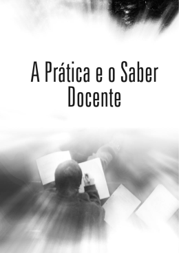 A pr&aacute;tica e o saber docente [ok].indd