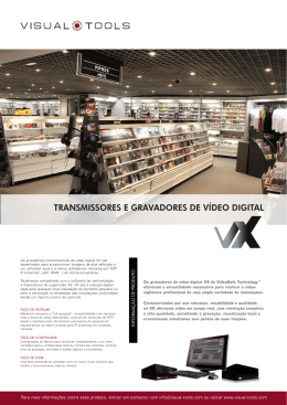 transmissores e gravadores de vídeo digital