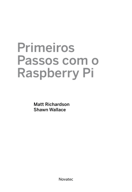 Primeiros Passos com o Raspberry Pi