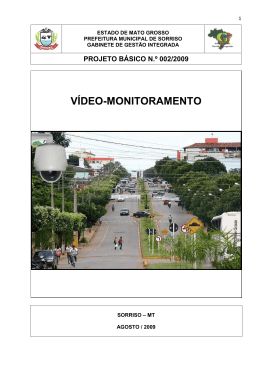 Videomonitoramento Sorriso