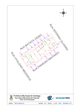 rua zeferino oliveira rua batista vieiro rua pinheiro machado rua