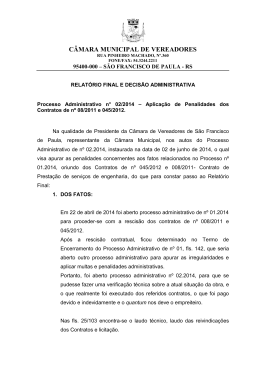 Anexo - C&acirc;mara Municipal de S&atilde;o Francisco de Paula