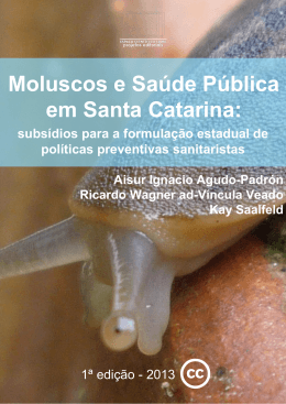 Moluscos e Saúde Pública em Santa Catarina: