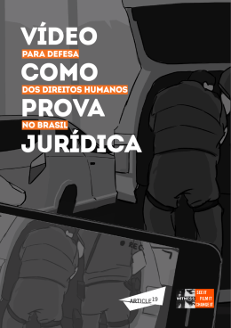 V&Iacute;DEO COMO PROVA JUR&Iacute;DICA