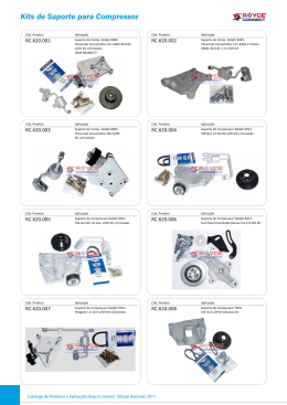 Kits de Suporte para Compressor