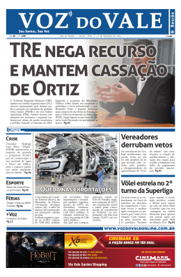 Voz do Vale Online