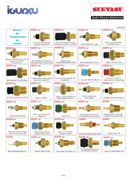 Sensor de Temperatura do painel