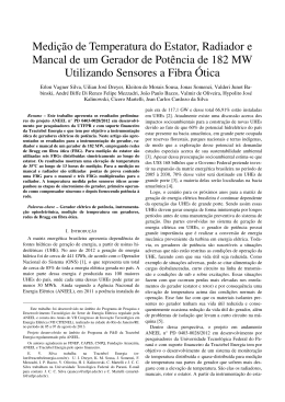 Artigo T&eacute;cnico - Tractebel Energia