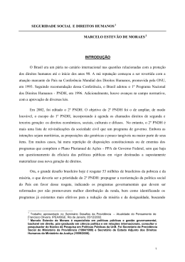 seguridade social e direitos humanos