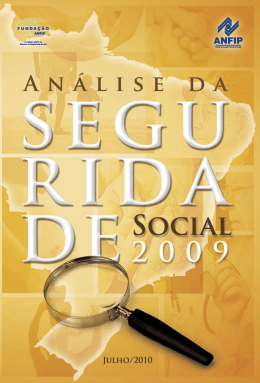 An&aacute;lise da Seguridade Social em 2009