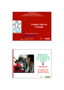 Bras&iacute;lia 2014 - Cheila Marina _ Projeto Vida no Tr&acirc;nsito_MS