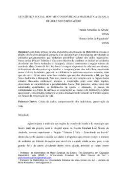 ESTAT&Iacute;STICA SOCIAL - Centro de Pesquisa em An&aacute;lise do Discurso