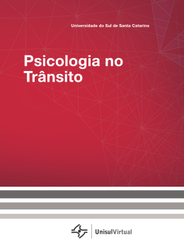 Psicologia do Tr&acirc;nsito