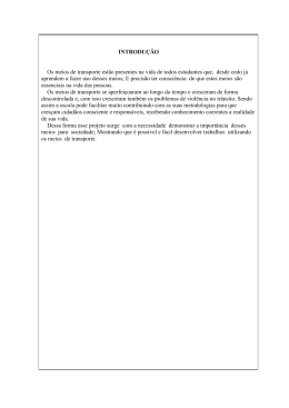 Eliene Escobar - PROJETO Transito