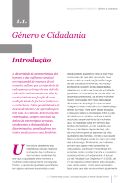 1.1.G&eacute;nero e Cidadania