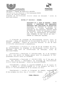 Pro-«Reitoria de Pesquisa e Pos