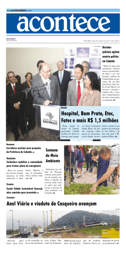 Edi&ccedil;&atilde;o 736 - Acontece Digital