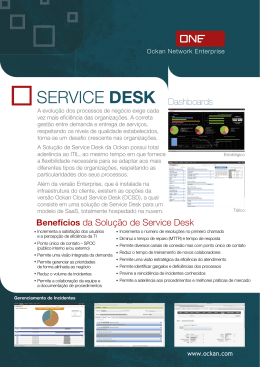 SERVICE DESK - Ockan Networks