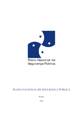 Plano Nacional de Seguran&ccedil;a P&uacute;blica