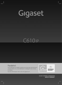 Gigaset C610 IP &ndash; O seu companheiro ideal