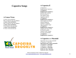 A Capoeira &Eacute; - Ra&iacute;zes do Brasil Capoeira