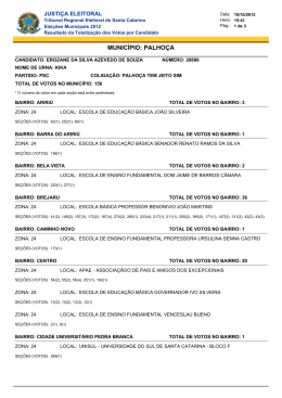 erozane da silva azevedo de souza - Tribunal Regional Eleitoral de