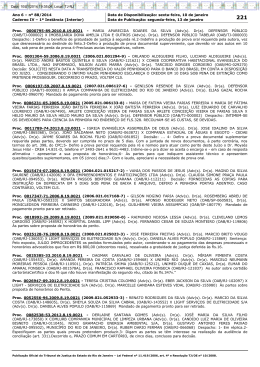 Ano 6 &ndash; n&ordm; 88/2014 Data de Disponibiliza&ccedil;&atilde;o: sexta