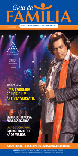 Uma carreira s&oacute;lida e Um artista vers&aacute;til. a maiOr rede de