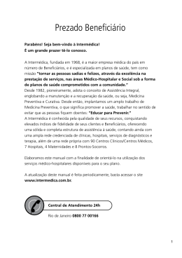 Prezado Benefici&aacute;rio - programa de benef&iacute;cios da rede de parceiros