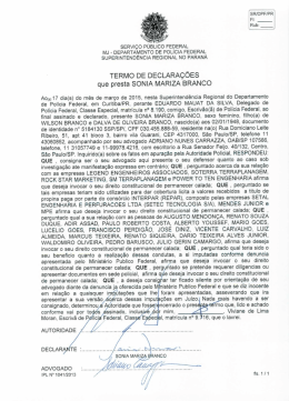 sERviço PÚaLico FEDERAL