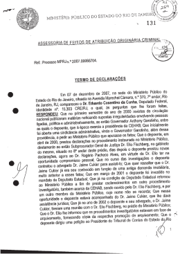 depoimento - Congresso em Foco