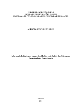 Informa&ccedil;&atilde;o legislativa ao alcance do cidad&atilde;o: contribui&ccedil;&atilde;o dos