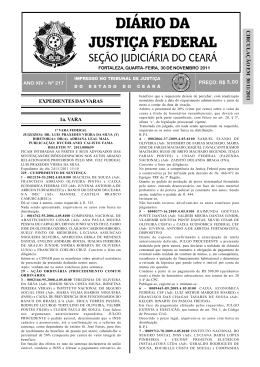 EXPEDIENTES DAS VARAS 3,00 1a. VARA