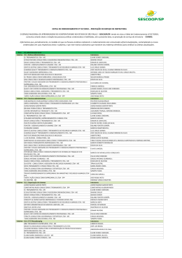 EDITAL DE CREDENCIAMENTO N&deg; 017/2010