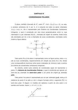 Cap&iacute;tulo 09 - Coordenadas Polares