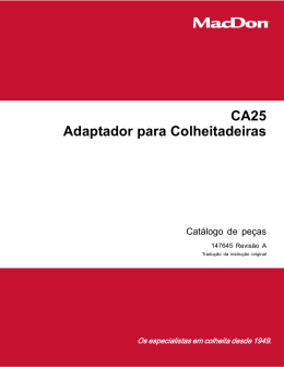 2 Deck de Alimenta&ccedil;&atilde;o