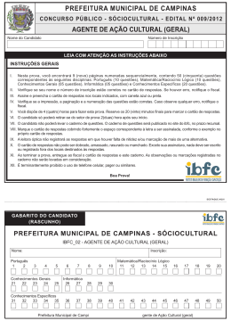 (IBFC_02_AGENTE DE A\307\303O CULTURAL - concurso