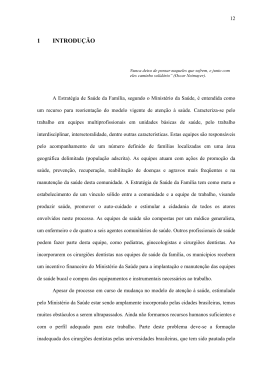 1 I TRODU&Ccedil;&Atilde;O