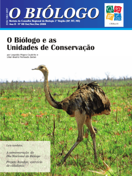 Revista ed.8 - Conselho Regional de Biologia
