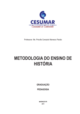 história - Cesumar