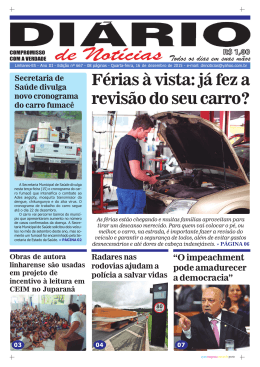 F&eacute;rias &agrave; vista: j&aacute; fez a revis&atilde;o do seu carro?