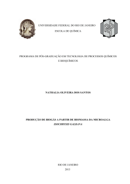 PROGRAMA DE PÓS-GRADUAÇÃO EM - TPQB