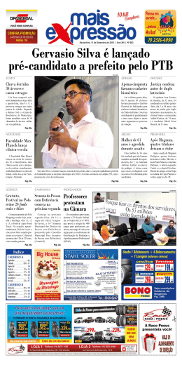 Edi&ccedil;&atilde;o 663 - Jornal Mais Express&atilde;o